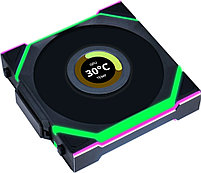 Вентилятор LIAN LI UNI FAN SL WIRELESS LCD 120 Reverse Blade, G99.12RSLLCD1W1B.00, фото 4