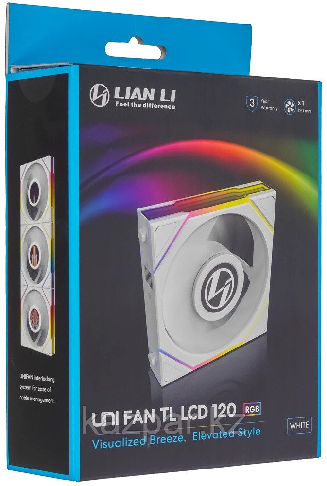 Вентилятор LIAN LI Lian li UNI FAN TL LCD 120 G99.12TLLCD1W.R0, фото 1