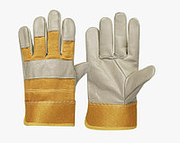 Перчатки рабочие из воловьей кожи