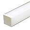 Профиль алюминиевый угловой квадратный, серебро, CAB281, фото 2