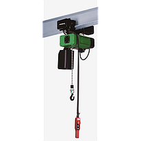 Тельфер цепной электрический 5,0т  6м модель ST50 (на балку 130-300мм) Euro-lift