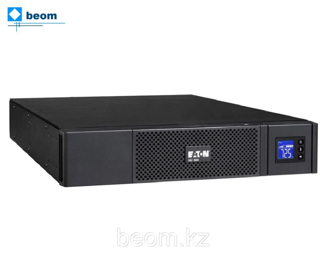 Источник бесперебойного питания Eaton 5SC3000IRT (3000ВА/2700Вт | Стоечный 19" 2U | AVR:184-276В | Бат:12В/9 Ач*4шт | 9 вых), фото 1