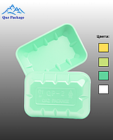 Лоток-подложка из ВПС, 220х150х30, изумрудный