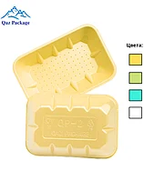 Влаговпитывающий лоток-подложка из ВПС 220х150х30, желтый