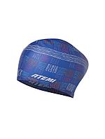 Шапочка силиконовая Atemi Long hair cap Chess field