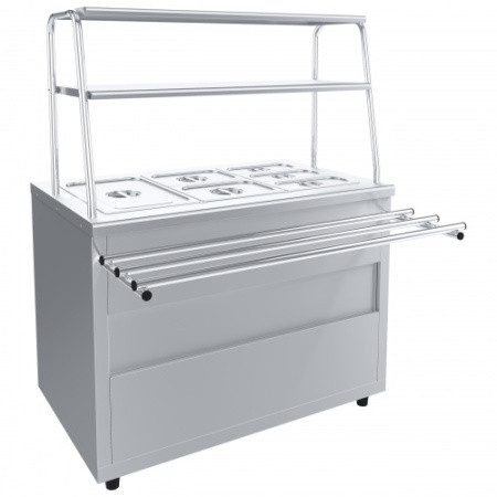 Мармит 2-х блюд паровой ПищТех Лира-Профи МЭП-2Б-П/ЛП-01, фото 1