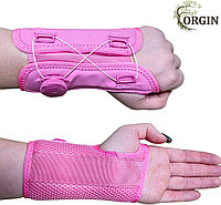 Ортез на лучезапястный сустав розовый размер универсальный правый OR611 ORGIN