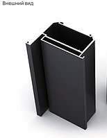 Профиль короба скрытой двери система ATLAS 42