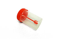 Контейнер для сбора биоматериала со шпателем - 60 мл, нестерильный