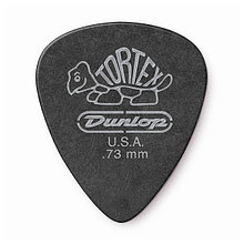 Медиатор, 0.73 мм, Dunlop Tortex Pitch Black Standard, 488R.73