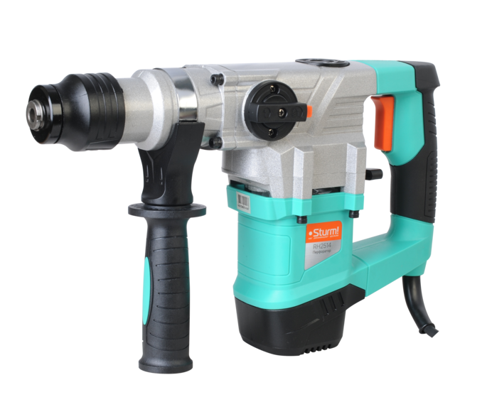 RH2514 Перфоратор 1400Вт, 3 реж,4350уд/мин,970об/мин,кейс,Sturm!, фото 1