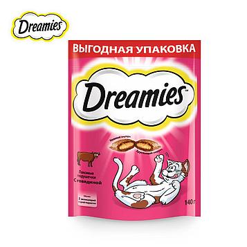 Dreamies (Дримс) Лакомые подушечки для кошек Говядина, 140 г