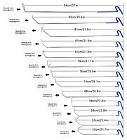 PDR крючки набор рихтовочных крючков (13шт) Follis вытяжные крюки для вмятин