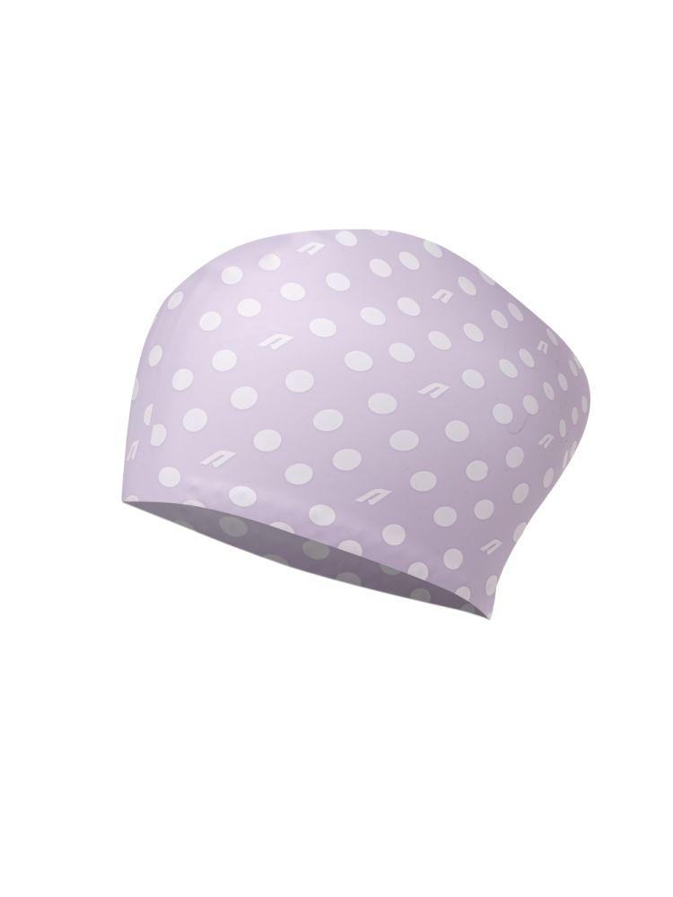 Шапочка силиконовая Atemi Long hair cap Point violet II, фото 1