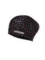 Шапочка силиконовая Atemi Long hair cap Point black
