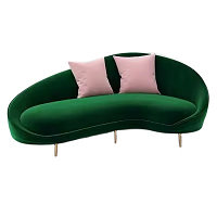 Современное цветное кресло для приема, кресло для салона красоты, кресло для ожидания, Бархатная Золотая рамка, набор для дивана