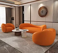 Простая Роскошная гостиничная кресло диван для отдыха, встречи, переговоров-стильная мебель для гостиной