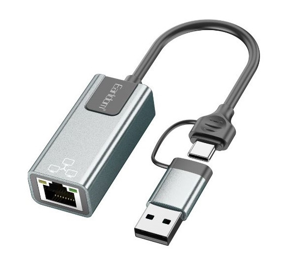 Сетевой адаптер Earldom NC3 RJ45, фото 1