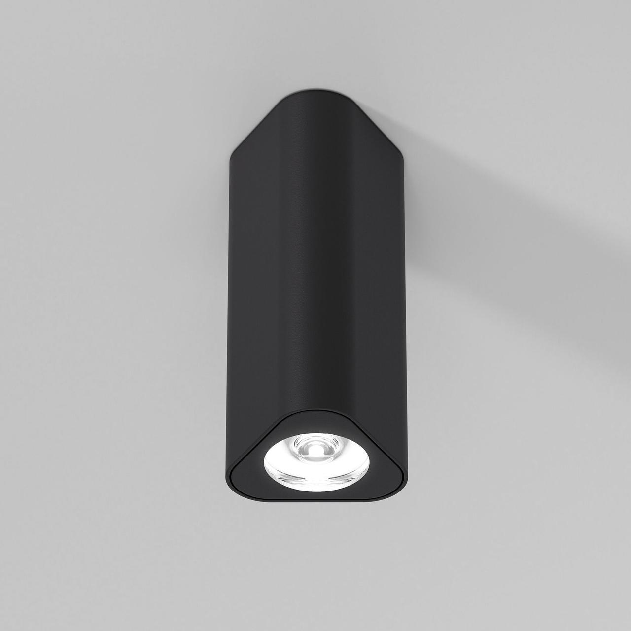 Светильник потолочный светодиодный Trio 8W 4000K черный, фото 1