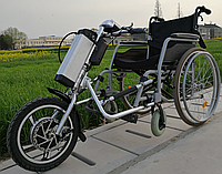 Электрический привод 36v 350w, акум. Li-ion 36v 12A/H для механических инвалидных колясок.