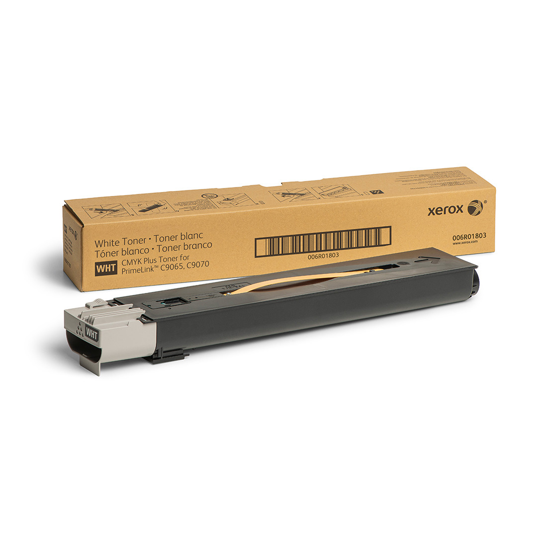 XEROX 006R01803 Тонер-картридж белый для PrimeLink C9065/C9070, 15000 страниц (А4)