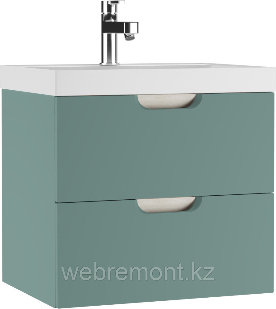 Тумба подвесная под умывальник "Classica 70" Dune Олива В2 Домино