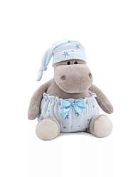 Мягкая игрушка Бегемот Добрые Сны 20 см.