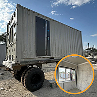 Вагон баня 6х2,5 м, 20 футов контейнер