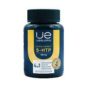 5-HTP+Магний цитрат UE uesupps 120 мг 60 капсул