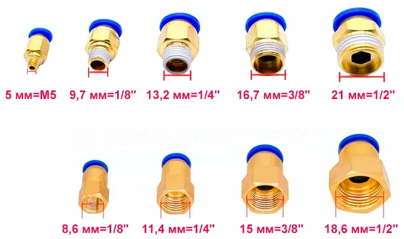 Фитинг PC 10-01 4x01, фото 1