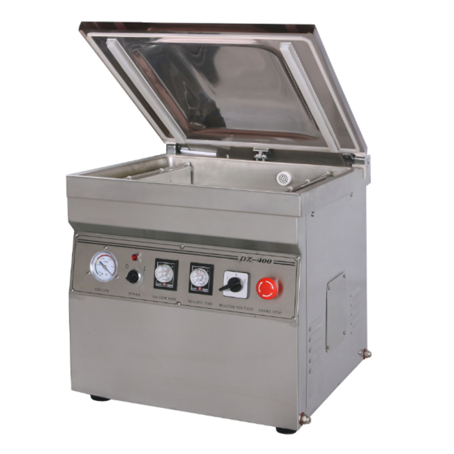 Вакуумный упаковщик HUALIAN HVC-400/2T-G (DZQ-400/2T) (нерж., газ)