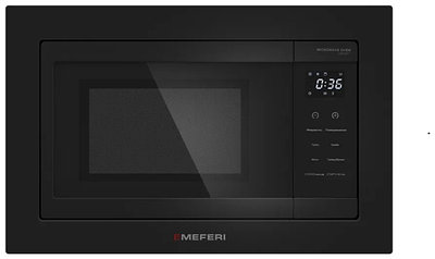 Встраиваемая микроволновая печь Meferi MMO6020BK COMFORT