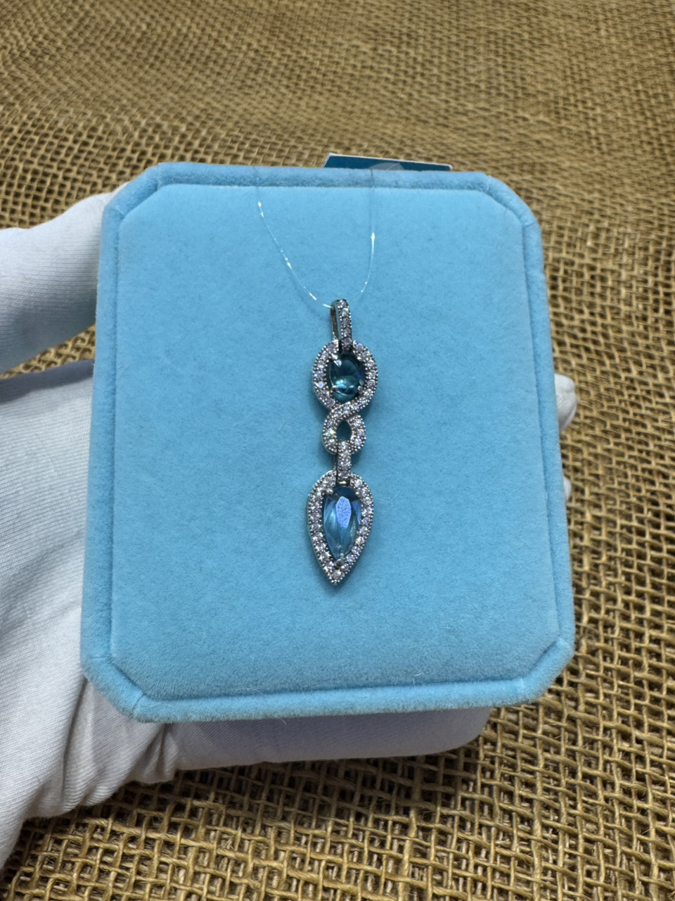 Подвеска с цирконом ( пр. Абая 141 ), фото 1