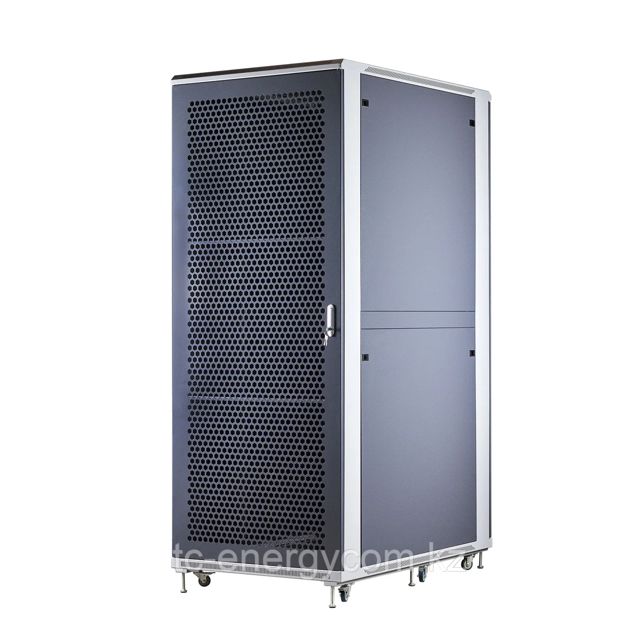 Шкаф телекоммуникационный напольный 42U 800x800мм, серия TFC (SNR-TFC-428080-CPDP-G-SF), фото 1