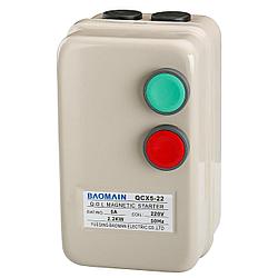 Электромагнитный пускатель ÖZTÜRK QCX5-22/32, 5.5кВт