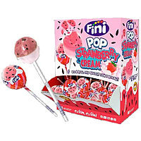 Леденец Fini Pop Watermelon/Strawberre Cream