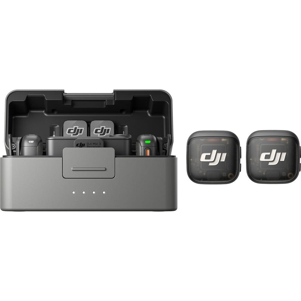 Микрофон DJI Mic 3 Compact 2-Person (2 TX + 1 RX + Charging Case), фото 1