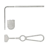 Зеркало-подъемник по Отто, № 3, 38х115х250 мм, 18.0519.03