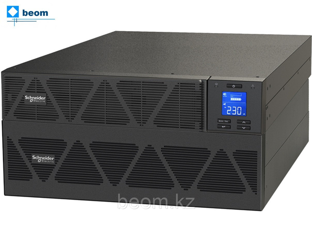 Источник бесперебойного питания Schneider Electric Easy UPS SRVS10KRILR (10000ВА/10000Вт| Стоечный 5U | Вых: клеммная  | Онлайн), фото 1