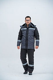 PROSAFE 5101W, куртка + полукомбинезон зимний, цвет черный/серый