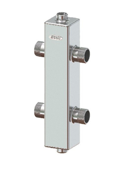 Гидравлический разделитель универсальный  （нержавейка AISI 304） 1" , 60 кВт (гидрострелка)