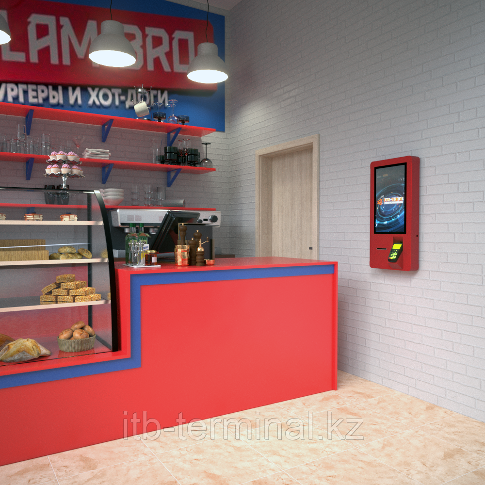 Электронный кассир ЭК-9. Навесной 21,5", фото 1