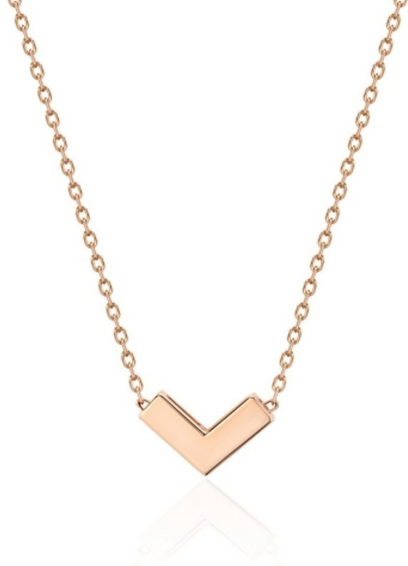 Цепь JOIE 01J012089 длина 40 см, вес 2.25 г золото, плетение якорное, фото 1