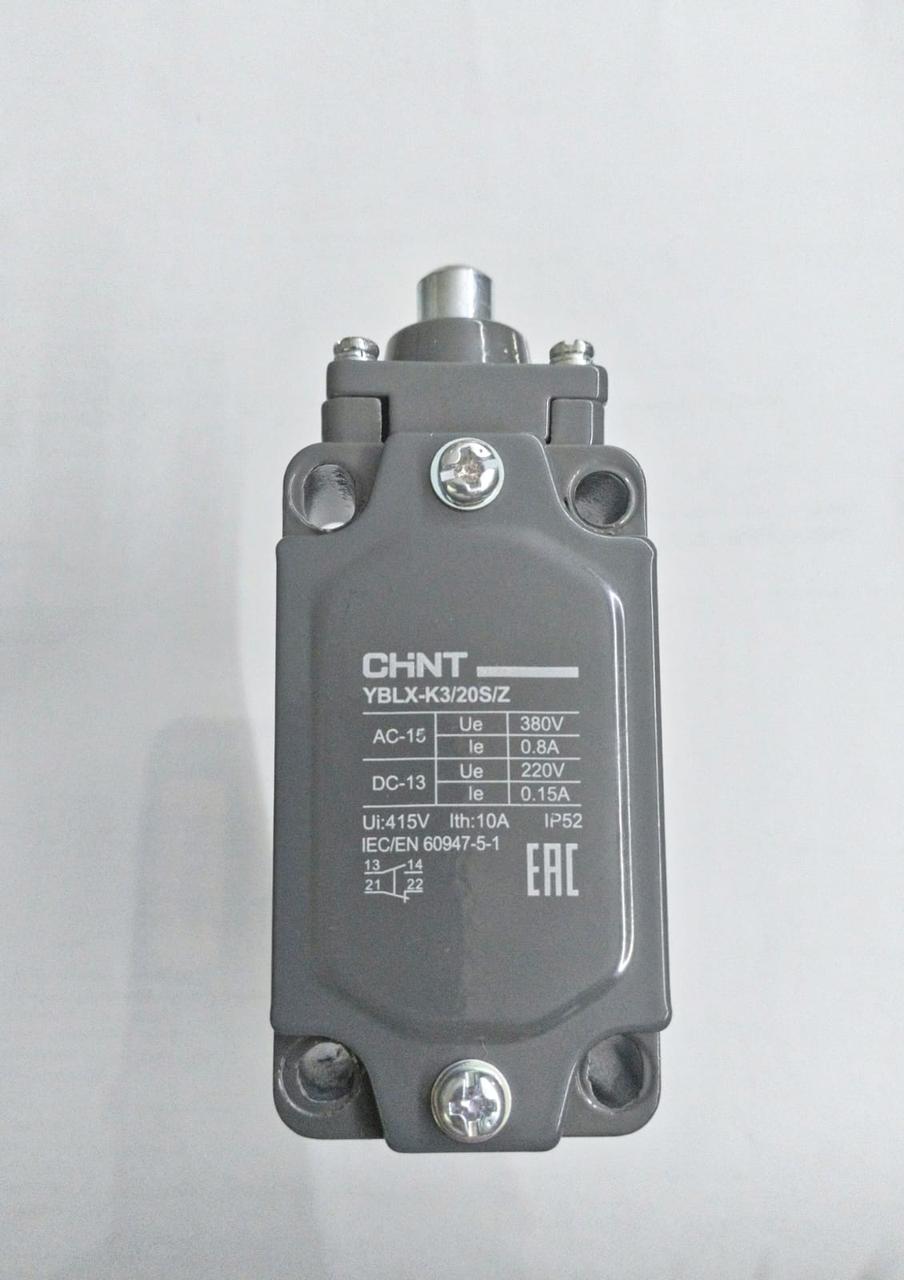 Выключатель путевой YBLX-K3/20S/Z с толкателем