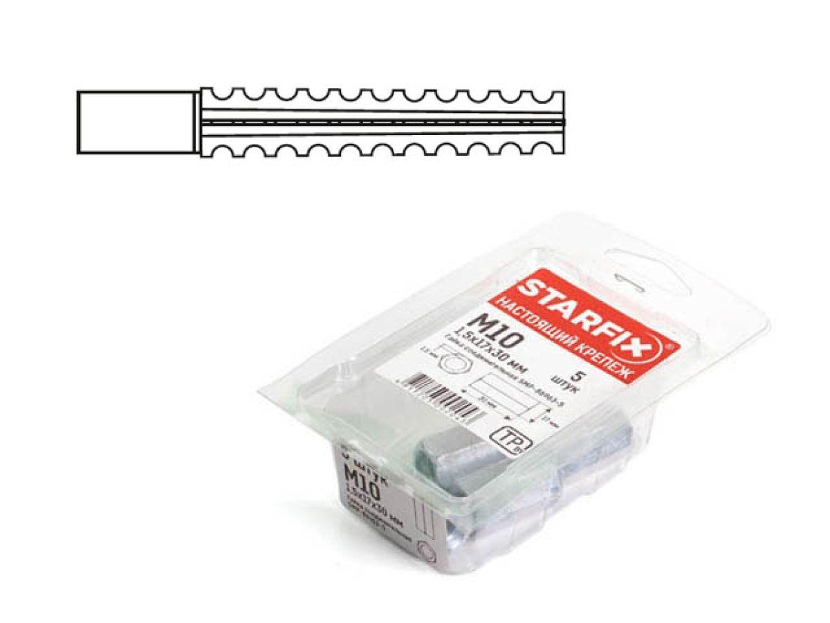 Дюбель для газосиликатных блоков 8х60 мм MUD (12 шт в пласт. конт.) STARFIX, фото 1
