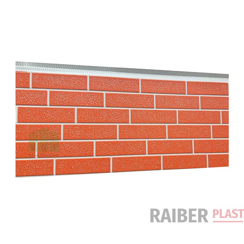 Сэндвич панель Raiber Plast QZ-F901-01 (кирпич) 4.0 м, фото 1