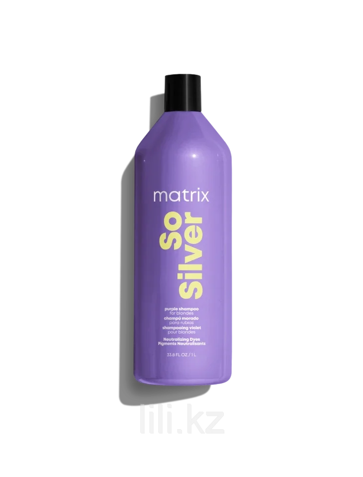 Шампунь для нейтрализации желтизны Matrix Total Results So Silver Color Obsessed Shampoo 1000 мл., фото 1