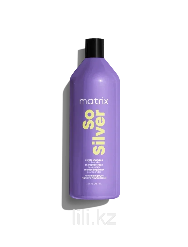 Шампунь для нейтрализации желтизны Matrix Total Results So Silver Color Obsessed Shampoo 1000 мл., фото 1