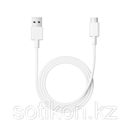 Интерфейсный кабель Xiaomi 3A USB-A to USB-C Cable (1m) Белый, фото 1