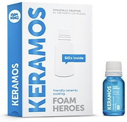 Foam Heroes Keramos автомобильді бояуға арналған керамикалық жабын, 30 мл
